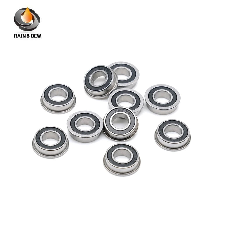 10 Pcs F688 2RS 8x16x5mm ABEC-7 Flanged Ball Bearings for VORON 0 3D Printer Replacement Parts