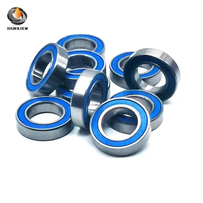 10Pcs 12x21x5 6801RS-Blue Bearing ABEC-7 Thin Section 6801-2RS Ball Bearings 61801 RS 6801 2RS With Blue Sealed L-2112DD