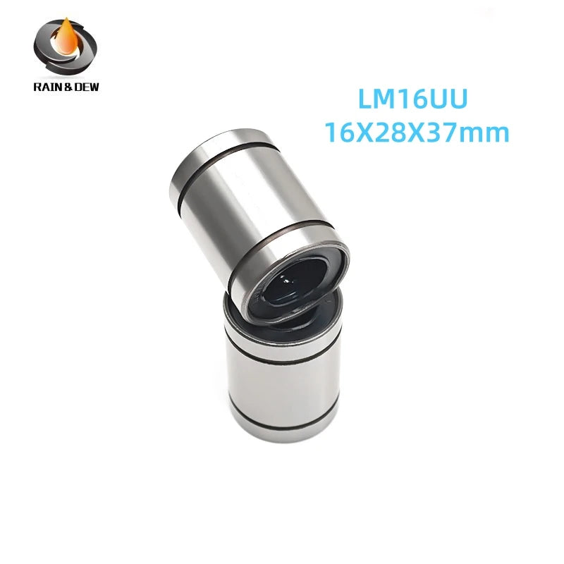 1/2P Linear Bearing LM5UU LM8UU LM10UU LM12UU LM20UU 6mm 8mm 10mm 12mm 16mm 20mm For 3D Printer CNC DIY Slide Guide Precision