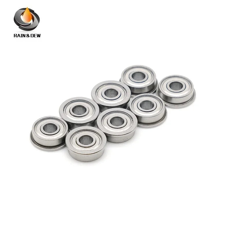 10PCS F694ZZ 4x11x4 mm ABEC-7 Skate Bearing Steel Radial Shaft Deep Groove Flange Ball Bearing