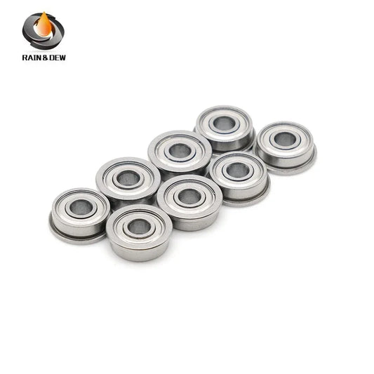 10PCS F694ZZ 4x11x4 mm ABEC-7 Skate Bearing Steel Radial Shaft Deep Groove Flange Ball Bearing