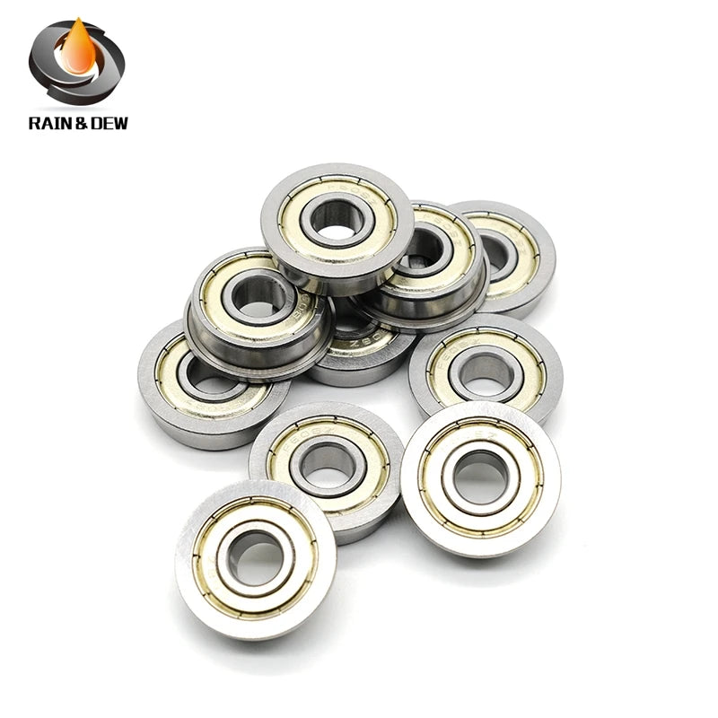 10Pcs F605ZZ Flange Bearing 5X14X5 mm 3D Printers Parts