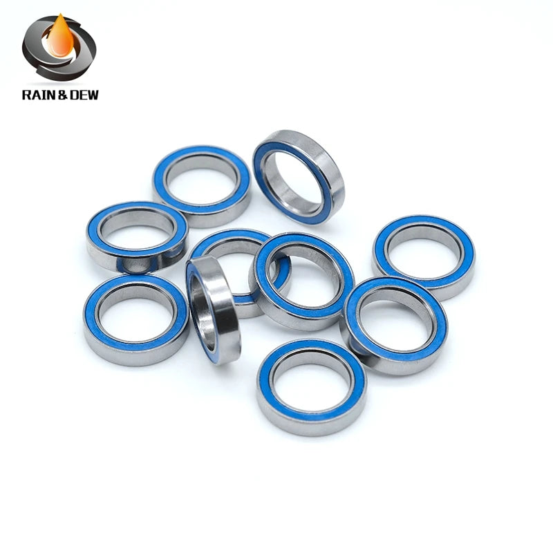MR1319RS-Blue Bearing ABEC-7 (10PCS) 13*19*4 mm Thin Section MR1319-2RS Ball Bearings RS MR1319 2RS With Blue Sealed L-1319DD