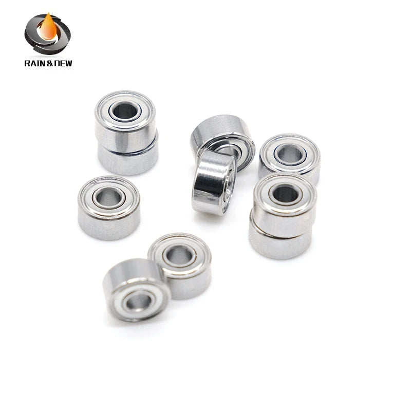 10PCS 693ZZ 3X8X4 mm Bearing ABEC-9 Miniature Engine 693 ZZ Ball Bearing 619/3ZZ R-830ZZ EMQ Motors Fans 693Z 693