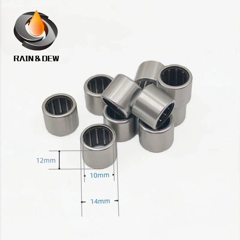 2Pcs SHF1012 10X14X12mm Stainless Steel One Way Clutch Needle Roller Bearings for Fishing Reels SHF1008 10x14x8mm SHF1416