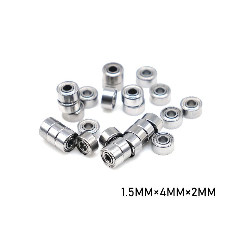 681XZZ Bearing Fingerboard ABEC-9 10 PCS 1.5x4x2 mm L-415ZZ W68/1.5ZZ Miniature 681X ZZ Ball Bearings