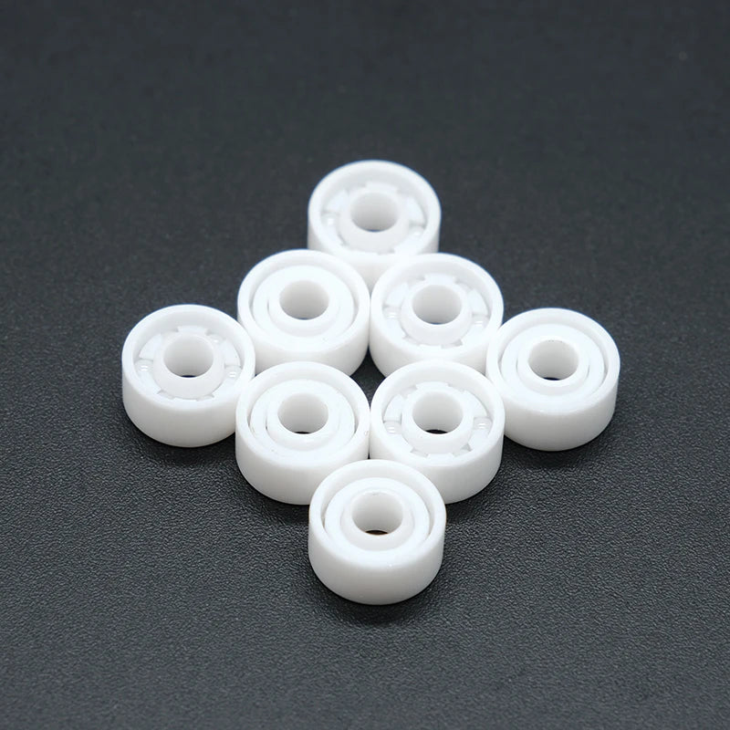 1/2Pcs Full Ceramic Bearing 4*7*2.5mm Ceramic ZrO2 Bearing MR74CE For Fishing Reel