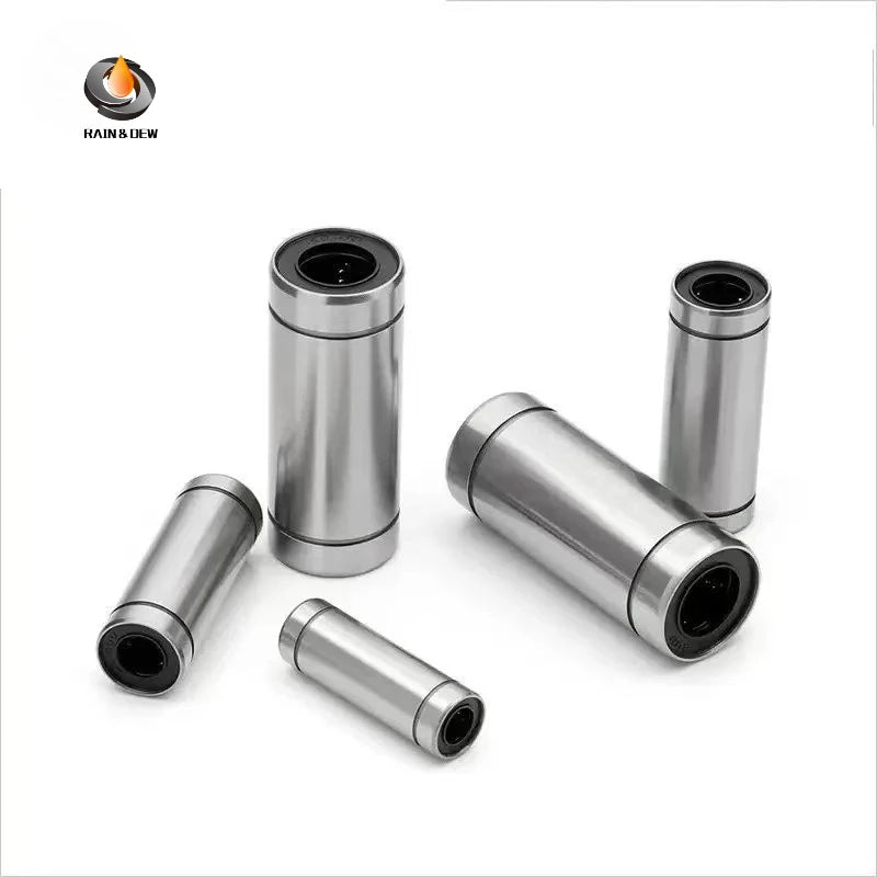 1/2P Linear Bearing LM5UU LM8UU LM10UU LM12UU LM20UU 6mm 8mm 10mm 12mm 16mm 20mm For 3D Printer CNC DIY Slide Guide Precision