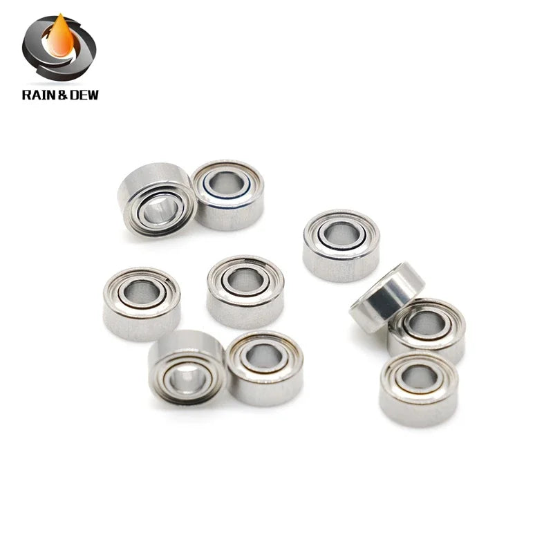 10PCS S683ZZ 3X7X3 mm Bearing ABEC-9 S684ZZ S685ZZ S686ZZ 440C Roller Stainless Steel S683ZZ Ball Bearings