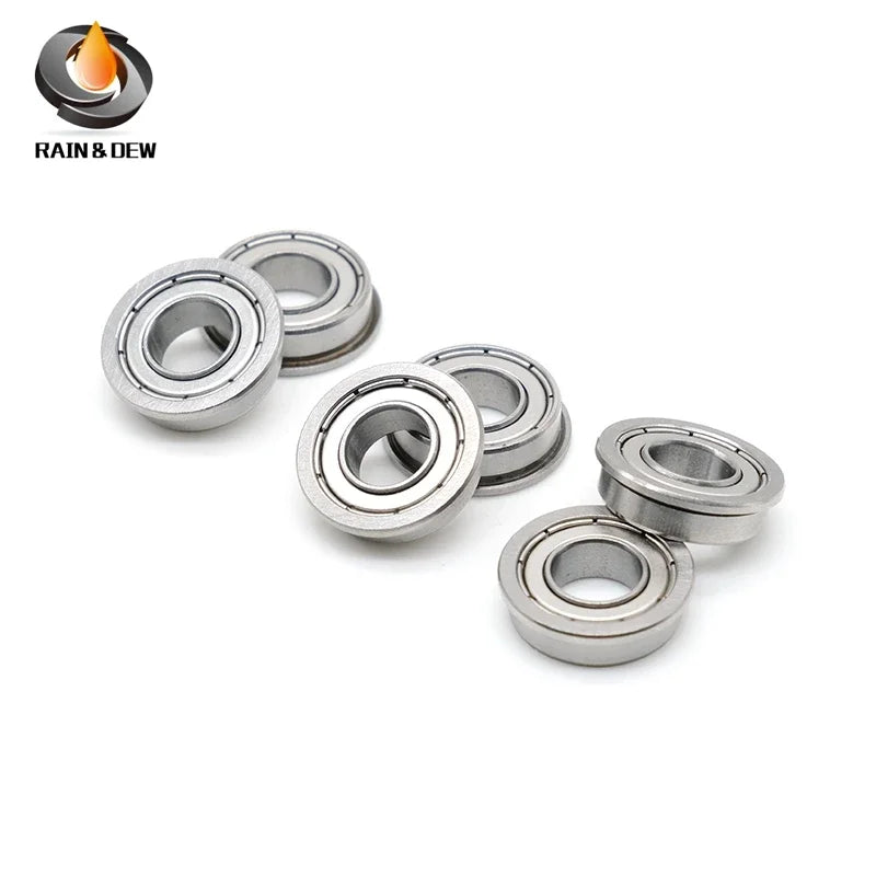 10P F688ZZ 8X16X5 MF74ZZ 4X7X2.5  Flange Ball Bearing ABEC-7 MF115ZZ MF128ZZ MF126ZZ F604ZZ F6000ZZ F608ZZ F695ZZ F6801ZZ F626ZZ