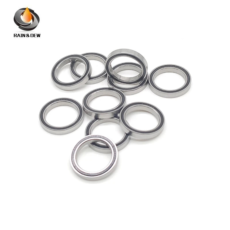 Thin Section Rubber Sealed  Ball Bearings 10PCS 6705RS 25X32X4 mm Bearing ABEC-7 6705RS	25X32X4