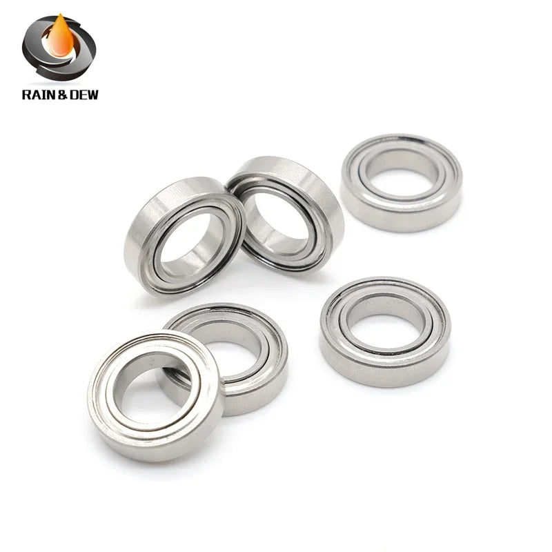 10Pcs 6801ZZ	12X21X5 mm High Quality ABEC-7 Deep Groove Ball Bearing