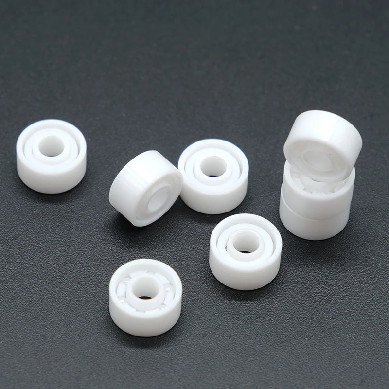 1/2Pcs Full Ceramic Bearing 4*7*2.5mm Ceramic ZrO2 Bearing MR74CE For Fishing Reel
