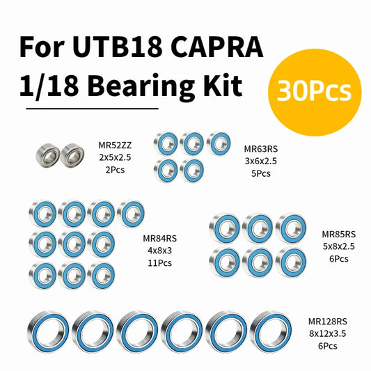 Ball Bearing for Axal UTB18 Capra 1/18 RC Crawler Car Mini Remote Control Vehicle Replacement Parts Accessories ABEC-7