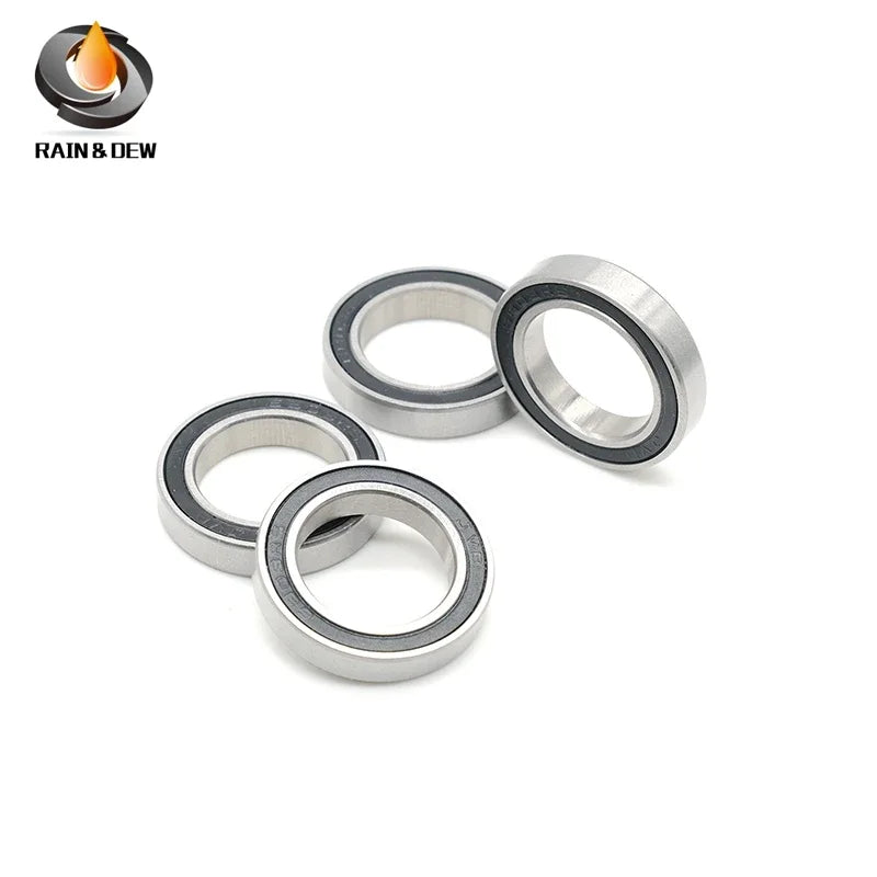 10Pcs 6802RS Bearing 15x24x5mm ABEC-7 Hobby Electric RC Car Truck 6802 RS 2RS Ball Bearings 6802-2RS Black Sealed