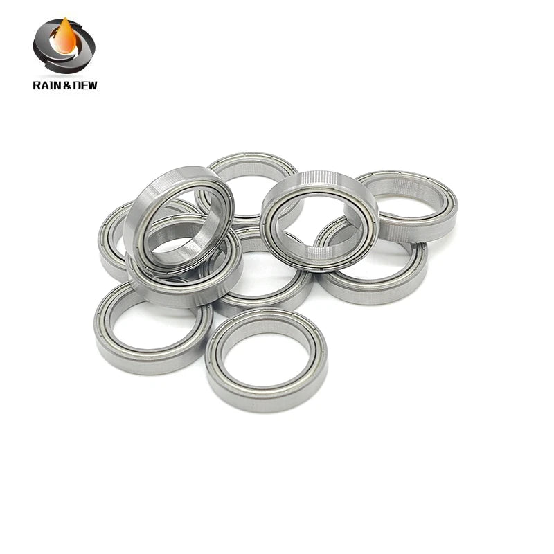 10PCS 6702ZZ 15x21x4 mm High Quality ABEC-7 Thin Section Deep Groove Ball Bearings 6702z 6702 ZZ