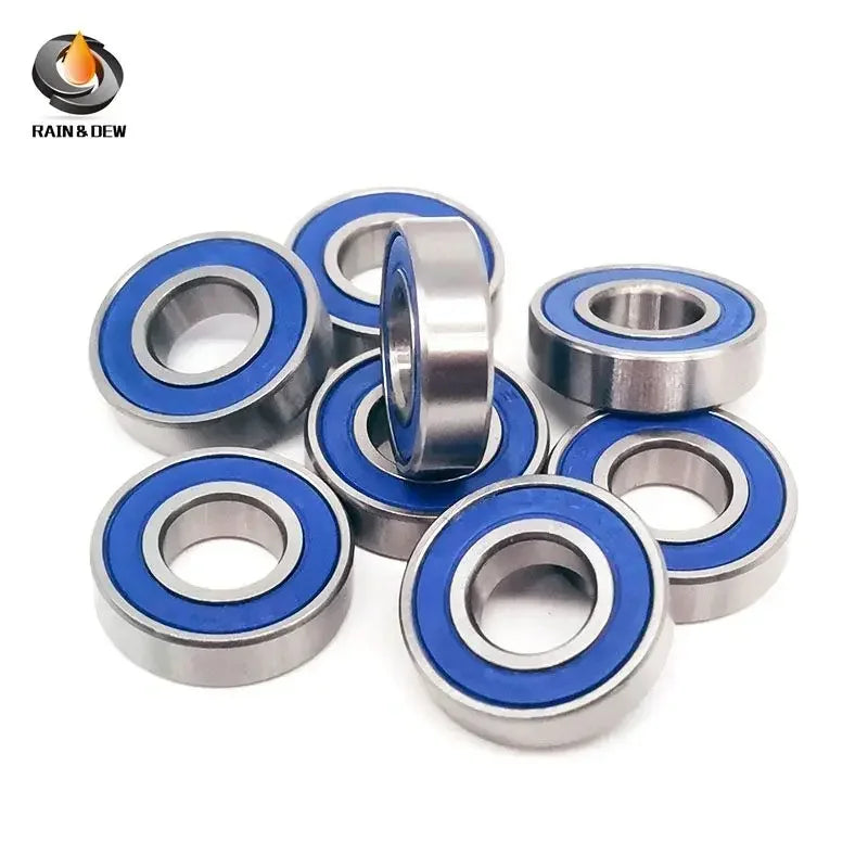 6901RS-Blue Bearing 12x24x6 mm ABEC-7 6901 RS Bicycle Hub Front Rear Hubs Wheel Bearing Steel Balls Bearings