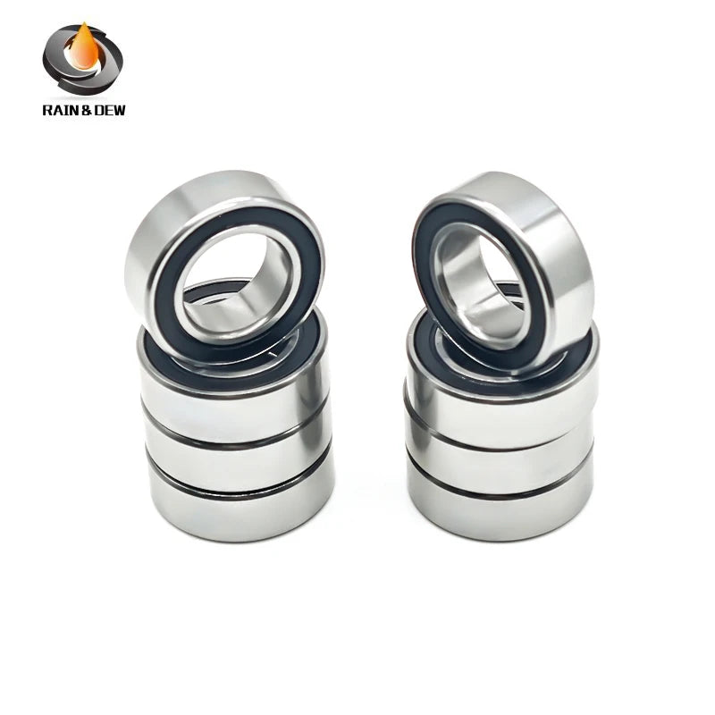 4/10P 638 Series Deep Groove Ball Bearing ABEC-7 63800RS10x19x7  63801RS 12x21x7  63802RS 15x24x7  63803RS 17x26x7 Rubber Sealed