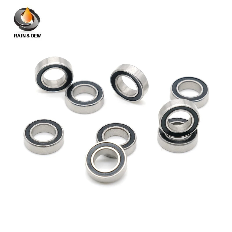 10pcs 609RS 9x24x7 mm Bearing ABEC-7 10PCS Miniature 609 2RS Ball Bearings 609-2RS