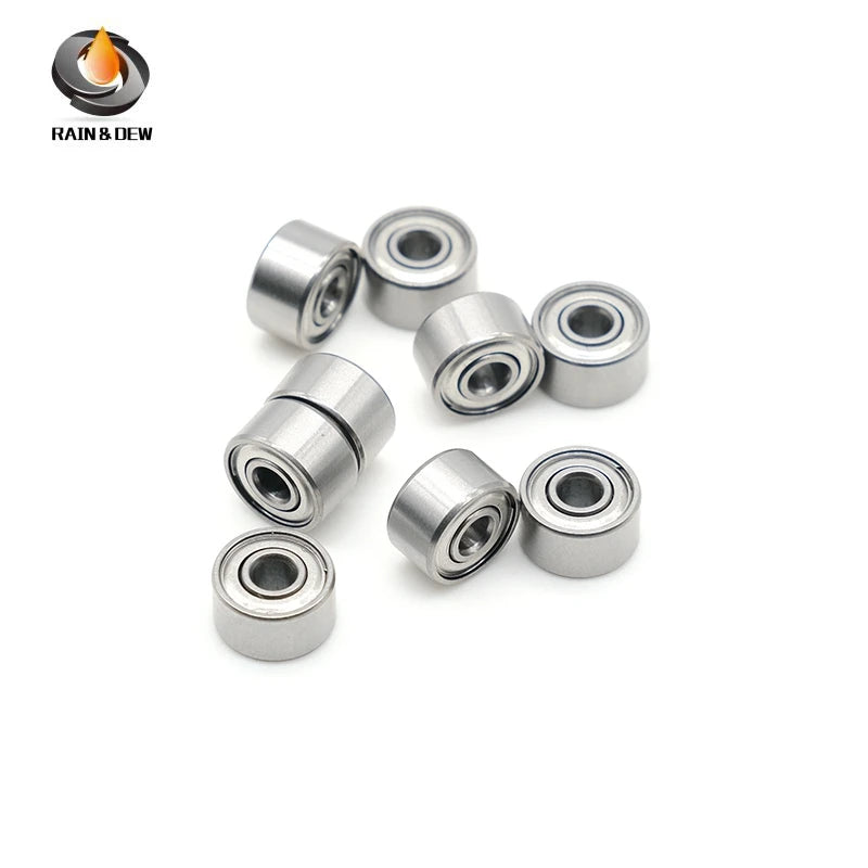 10PCS 603ZZ 3x9x5mm Miniature Bearings Chrome Steel Metal Sealed Bearing 603-ZZ 603 Z