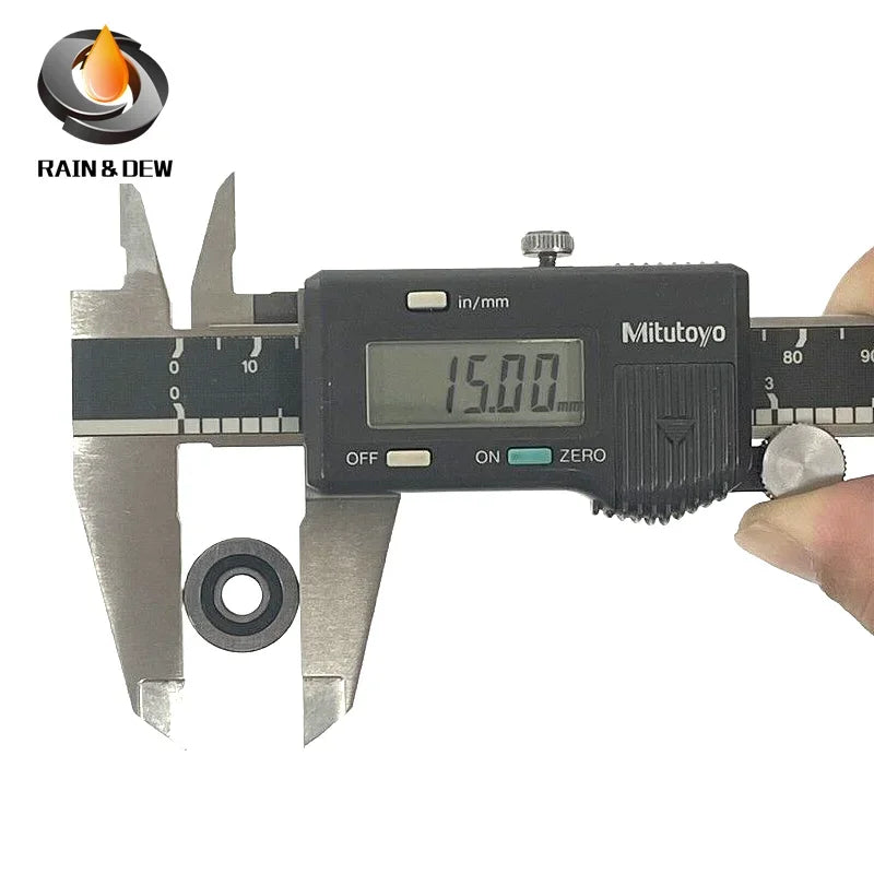 10Pcs F695 2RS Bearing 5*13*4 mm  ABEC-7 Flanged Miniature F695 RS Ball Bearings F695RS For VORON