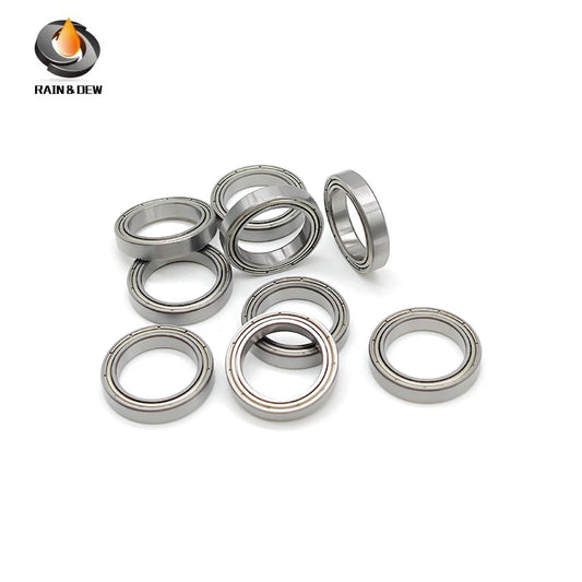 10PCS 6702ZZ 15x21x4 mm High Quality ABEC-7 Thin Section Deep Groove Ball Bearings 6702z 6702 ZZ