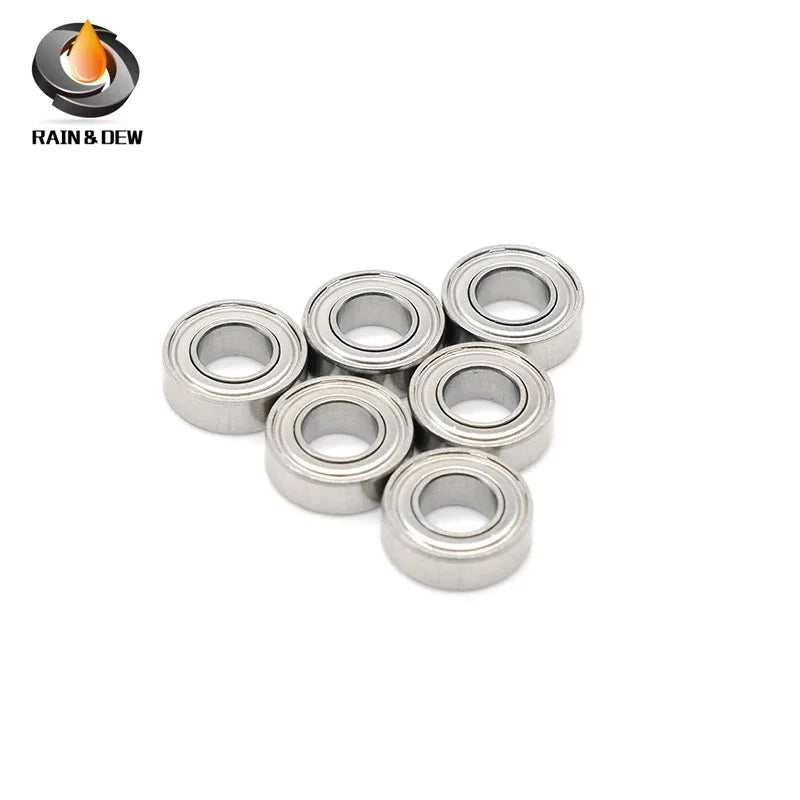 10Pcs MR148ZZ ABEC-9 Bearings, 8x14x4 mm High-Speed Nail Drill Handpiece Bearings - No Heat, Longer Life, More Stable & Smooth