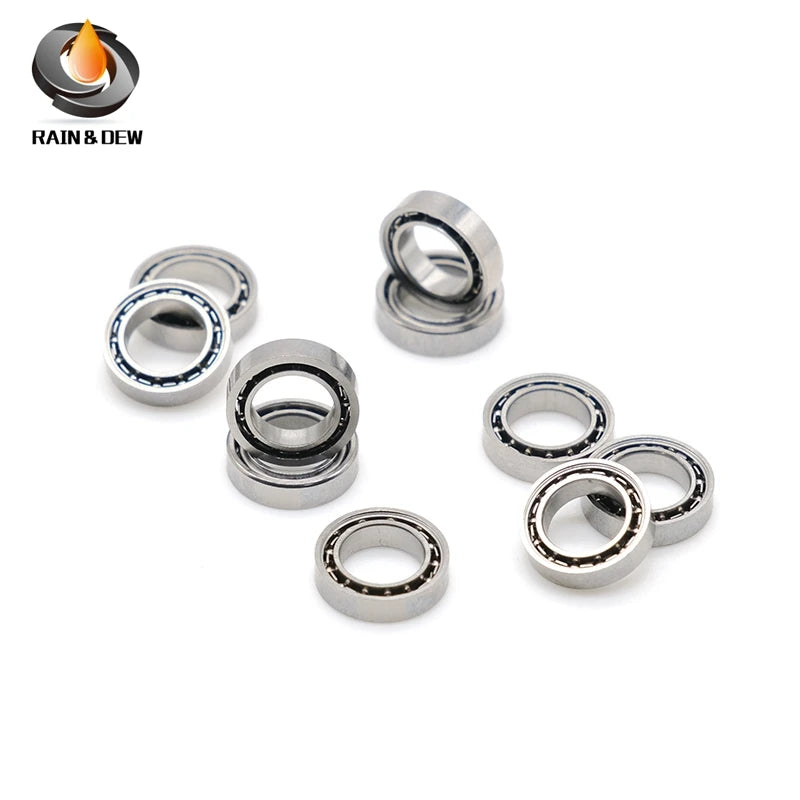 10Pcs SMR85W2 Stainless Steel Bearing ABEC-7 Custom Size 5x8x2 mm   Miniature Ball Bearings S MR85 L850 675