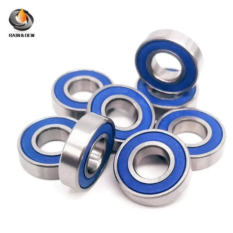 6901RS-Blue Bearing 12x24x6 mm ABEC-7 6901 RS Bicycle Hub Front Rear Hubs Wheel Bearing Steel Balls Bearings