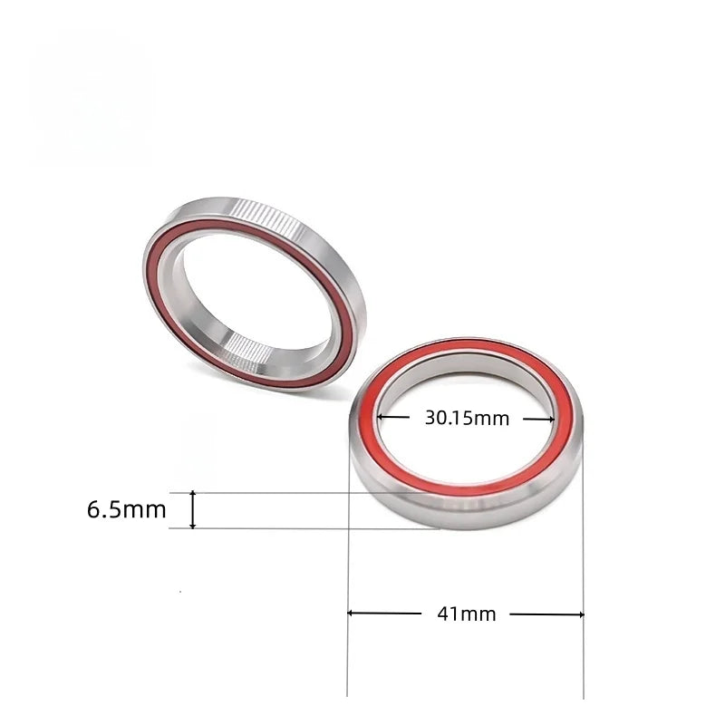 1PCS Bike Headset Bearing 40/37/30.15/34.1 mm Steel Bearings | Waterproof & Durable for MTB/Road Bicycle Steering Repair