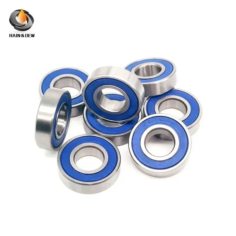 6901RS-Blue Bearing 12x24x6 mm ABEC-7 6901 RS Bicycle Hub Front Rear Hubs Wheel Bearing Steel Balls Bearings