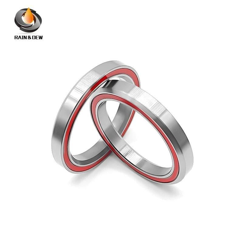 5PCS MH-P16H8-45/45 Bicycle Headset Bearing 40X52X8 mm 45/45 Degree Chrome Steel Tapered Upper Lower Tapered Parts Repair