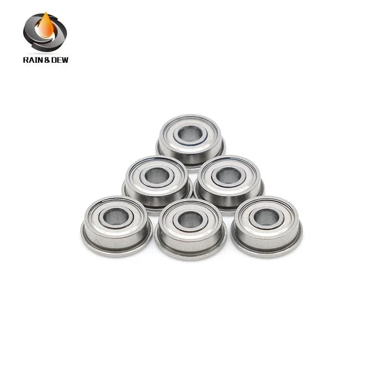 10PCS F694ZZ 4x11x4 mm ABEC-7 Skate Bearing Steel Radial Shaft Deep Groove Flange Ball Bearing