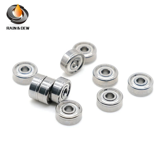 10Pcs Stainless Steel SMR103ZZ Bearing 3*10*4 mm  ABEC-7 Ball Bearings Shielded S623ZZ Ball Bearing