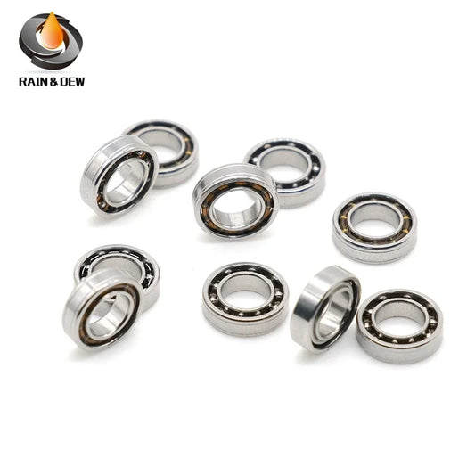 10Pcs   5x9x2.5 mm Open Bearing Custom Size  Stainless Steel Ball Bearing SMR95 MR95