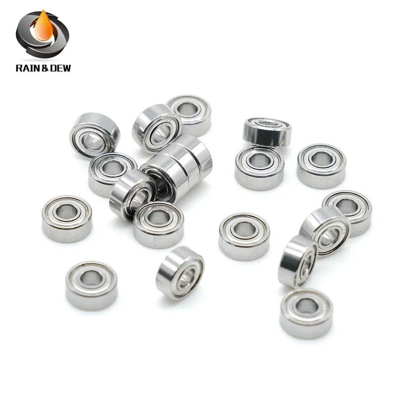 10Pcs Stainless Steel SMR104ZZ ABEC-7 Bearing Bearing 4*10*4 mm Ball Bearings Shielded SMR104Z SMR104 Z MR104ZZ