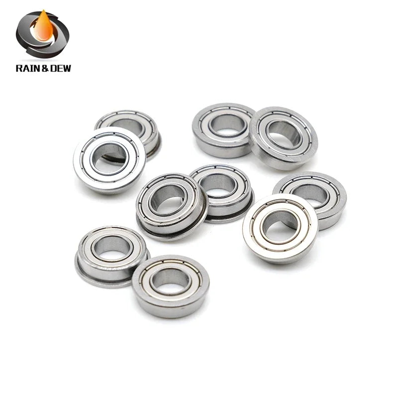10P F688ZZ 8X16X5 MF74ZZ 4X7X2.5  Flange Ball Bearing ABEC-7 MF115ZZ MF128ZZ MF126ZZ F604ZZ F6000ZZ F608ZZ F695ZZ F6801ZZ F626ZZ