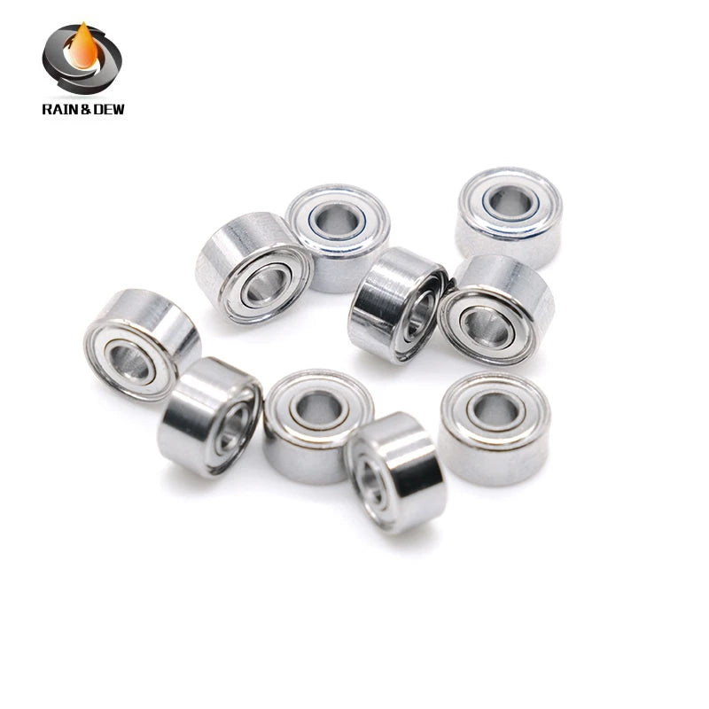 10PCS 693ZZ 3X8X4 mm Bearing ABEC-9 Miniature Engine 693 ZZ Ball Bearing 619/3ZZ R-830ZZ EMQ Motors Fans 693Z 693