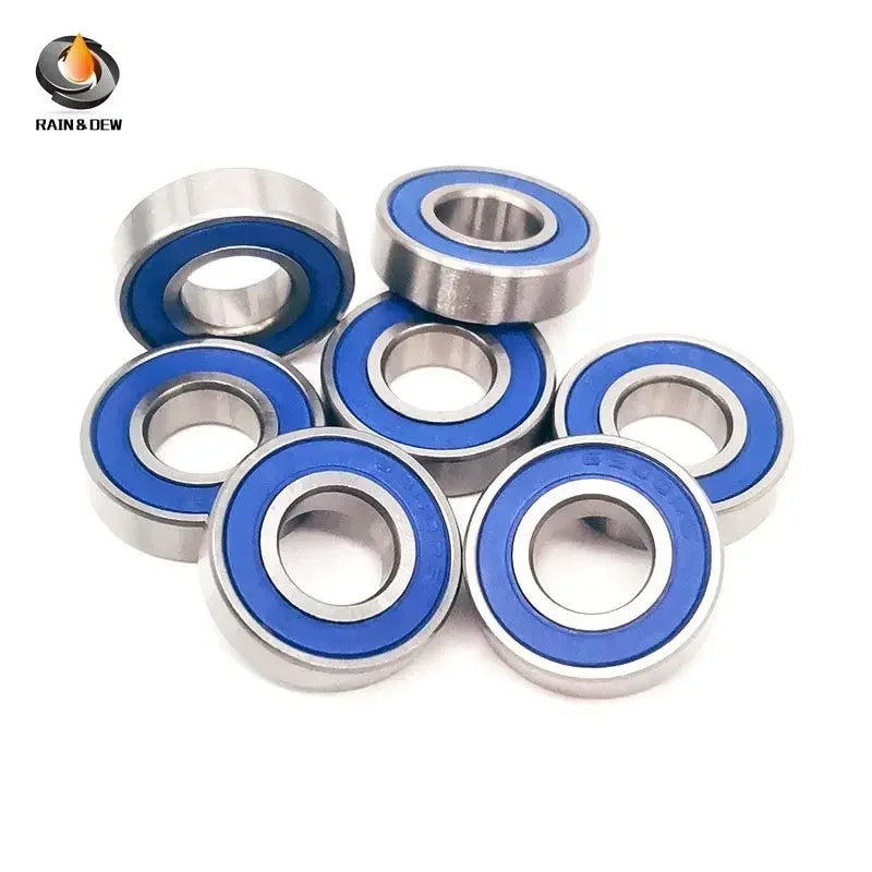 6901RS-Blue Bearing 12x24x6 mm ABEC-7 6901 RS Bicycle Hub Front Rear Hubs Wheel Bearing Steel Balls Bearings