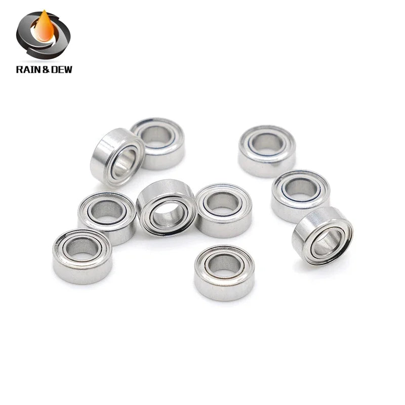 10Pcs  Stainless Steel SMR83ZZ Bearing 3*8*3 mm  ABEC-7 Ball Bearings Shielded SMR83Z SMR83 Z ZZ