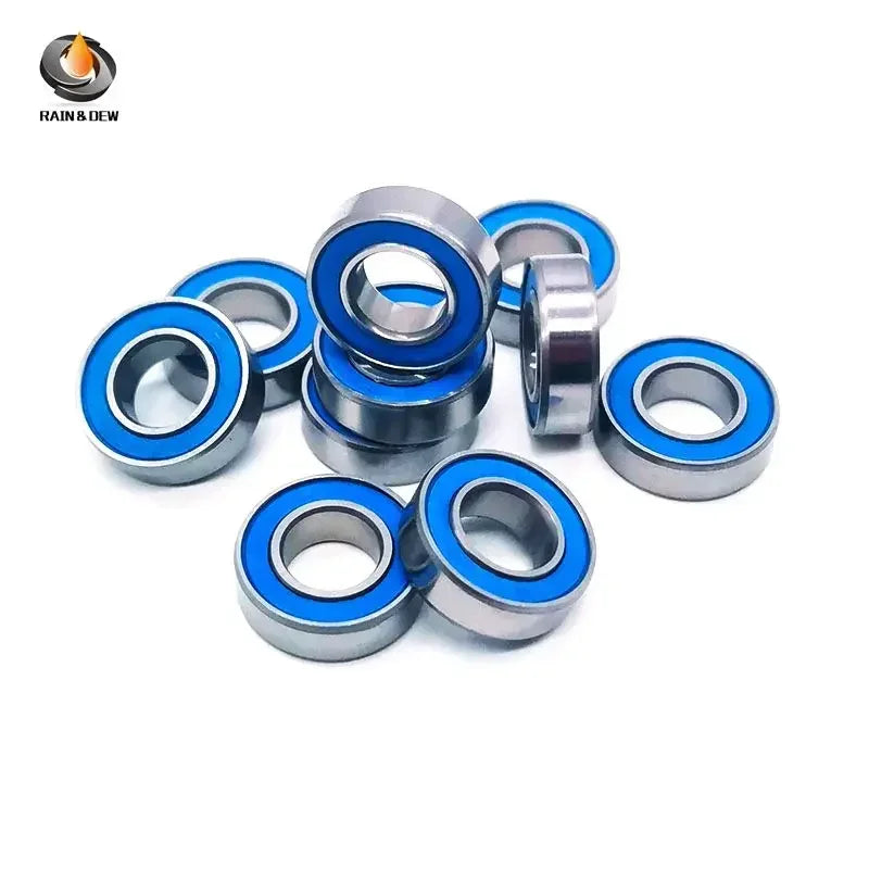 MR85RS-Blue Bearing ABEC-7 (10PCS) 5X8X2.5 mm Miniature MR85-2RS Ball Bearings Blue Rubber Sealed