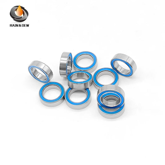 10PCS ABEC-7 6700-2RS High quality 6700RS 6700 2RS 10x15X4 mm Miniature Blue Rubber seal Deep Groove Ball Bearing