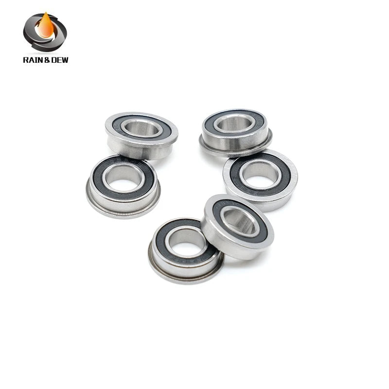 10 Pcs F688 2RS 8x16x5mm ABEC-7 Flanged Ball Bearings for VORON 0 3D Printer Replacement Parts