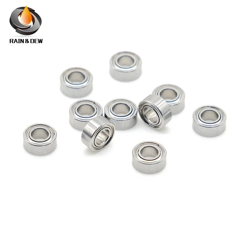 10Pcs  High Quality 3x6x2.5mm Miniature Bearing Stainless Steel SMR63ZZ ABEC-7 440C Material SMR63 SMR63 Z L-630ZZ WA673ZZA