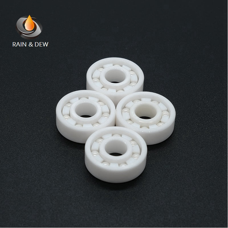 1/2Pcs 608 CE 8*22*7mm  Full Ceramic Bearing ABEC-9 Zirconia ZRO2 High Precision Spinning Bearing for Fishing Reel