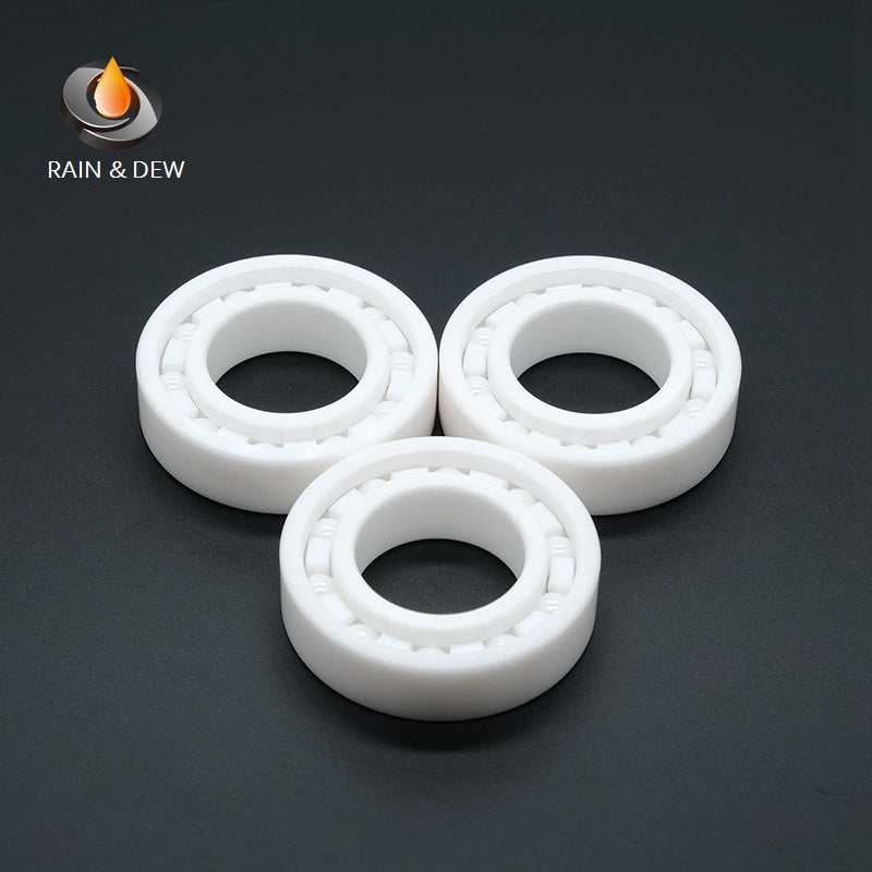 1/2Pcs  6005 CE  15X47X12mm Full Ceramic Bearing  ABEC-9 Zirconia Ceramic Deep Groove Ball Bearings for Fishing Reel