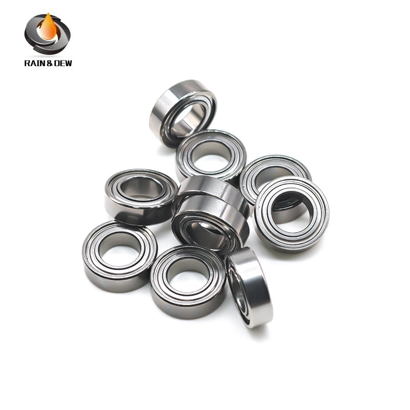 10Pcs MR137ZZ ABEC-9 Bearings, 7x13x4 mm High-Speed Nail Drill Handpiece Bearings - No Heat, Longer Life, More Stable & Smooth