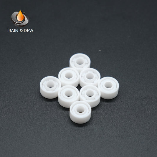 1/2Pcs  693W3 CE	3*8*3mm  Full Ceramic Bearing  ABEC-9 Zirconia ZRO2 High Precision Spinning Bearing for Fishing Reel