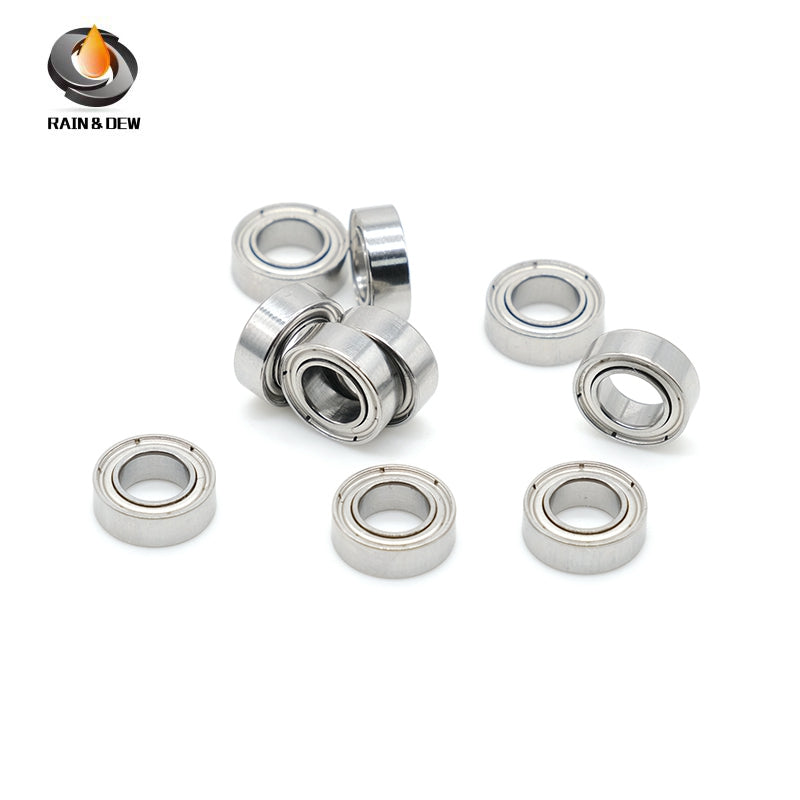 10Pcs  SMR103ZZ	3X10X4mm  Stainless Steel  Bearing ABEC-9 Fishing Reel Bearing For DAIWA & SHIMANO &Abu Garcia Reel Handles