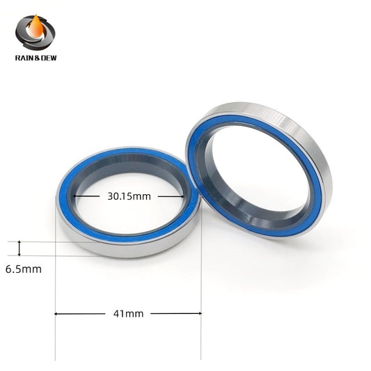 8PCS MH-P03K  30.15X41X6.5 mm Bicycle Headset Bearing 36/45 Degree Chrome Steel Tapered Upper Lower Tapered Parts Repair